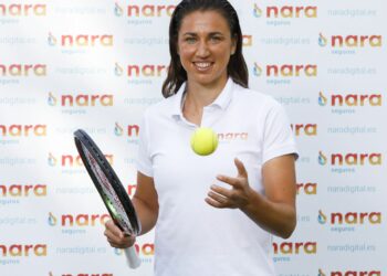 Foto de Sara Sorribes, tenista número 47 de la WTA